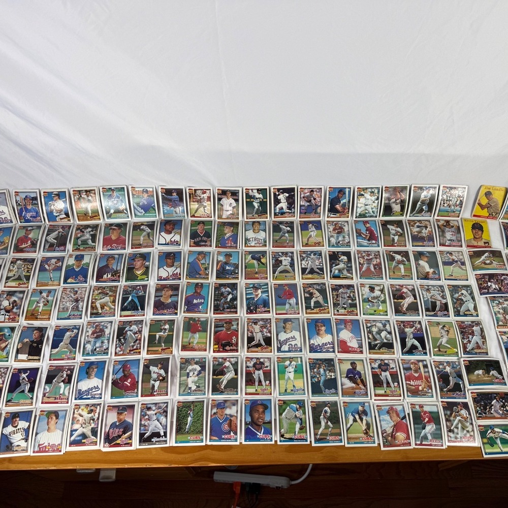 1991 Topps Baseball Card Lot